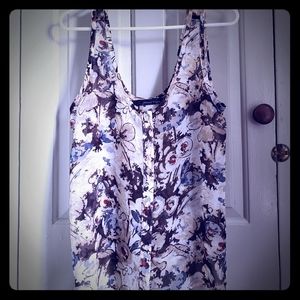 Patterson's J Kincaid brown floral blouse